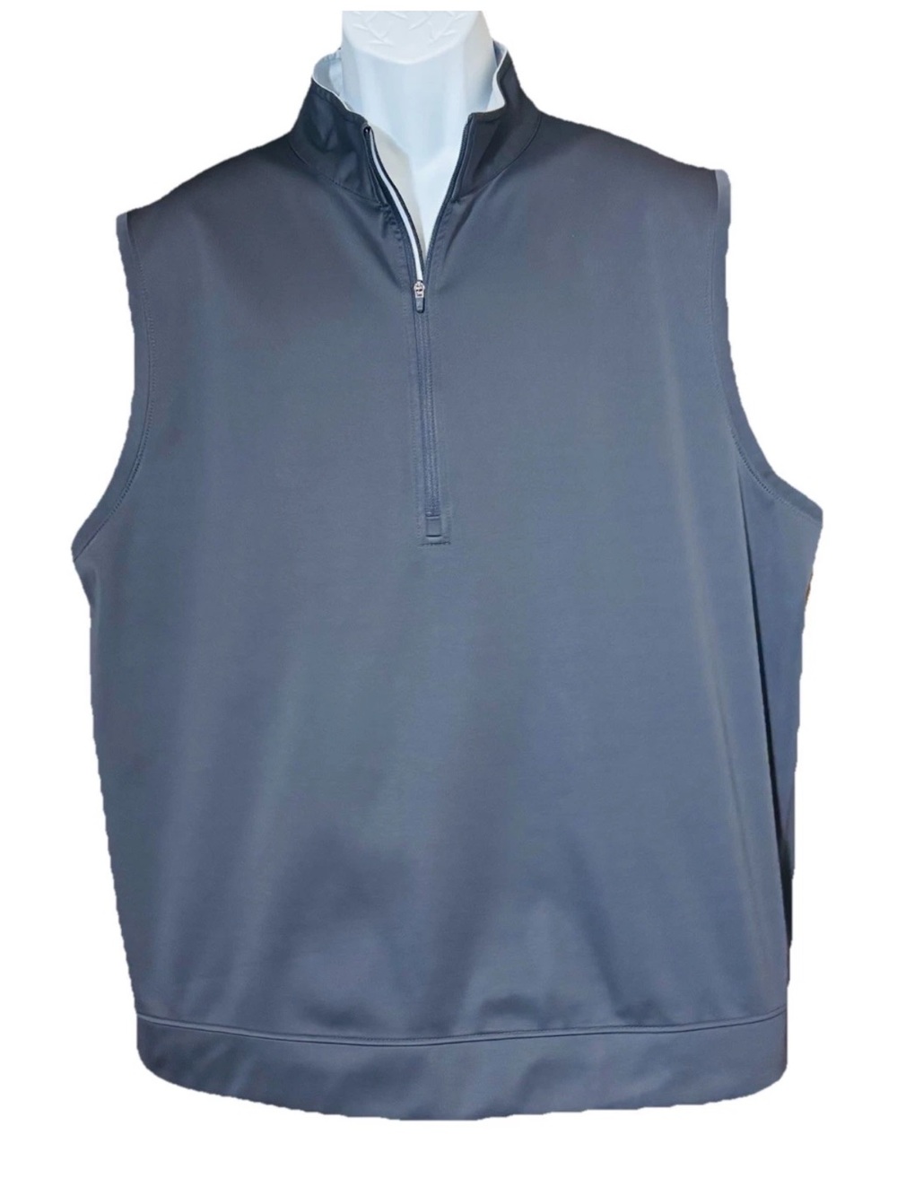 Walter Hagen Essentials Sleeveless Vest Mens XL Gray Activewear Performance Golf
